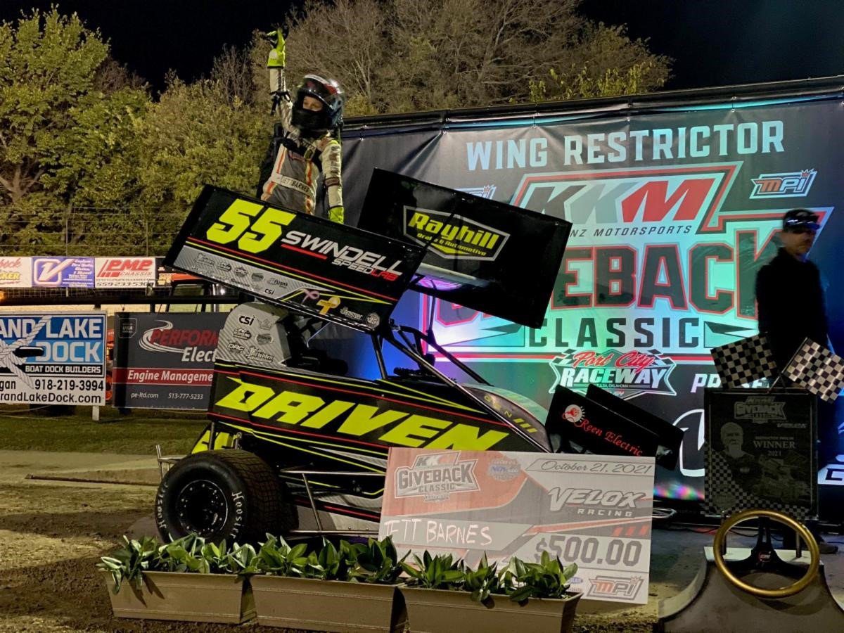 Barnes Sweeps Lucas Oil NOW600 Series Restricted 'A' Class Action