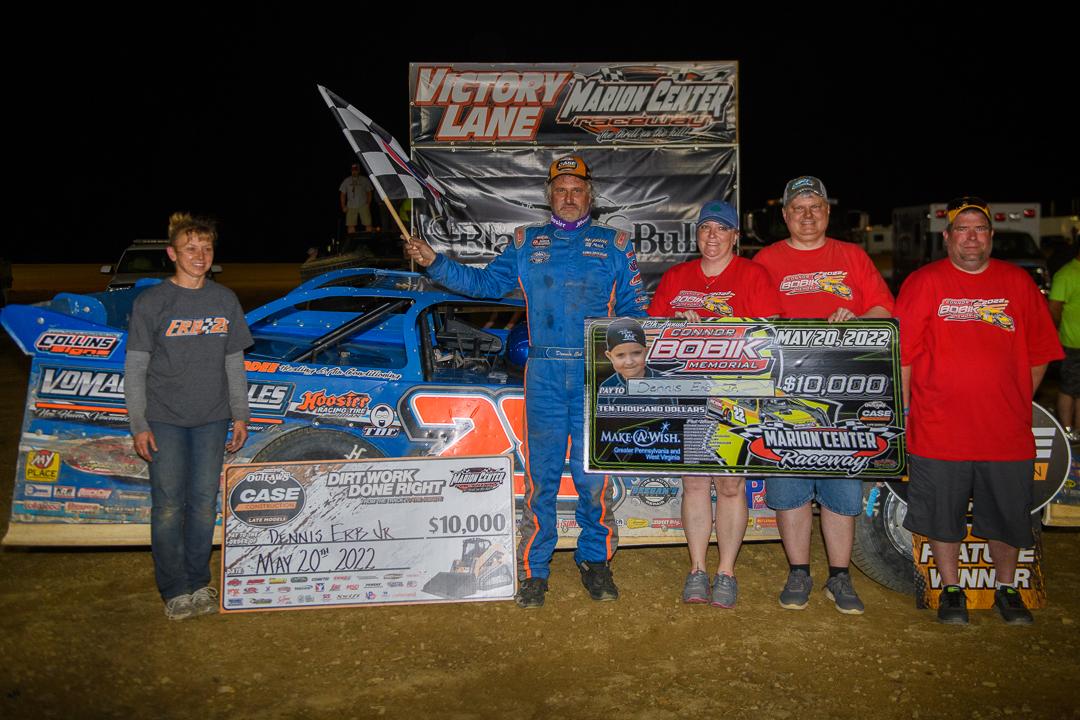 Dennis Erb, Jr. takes World of Outlaw win at Marion Center Raceway