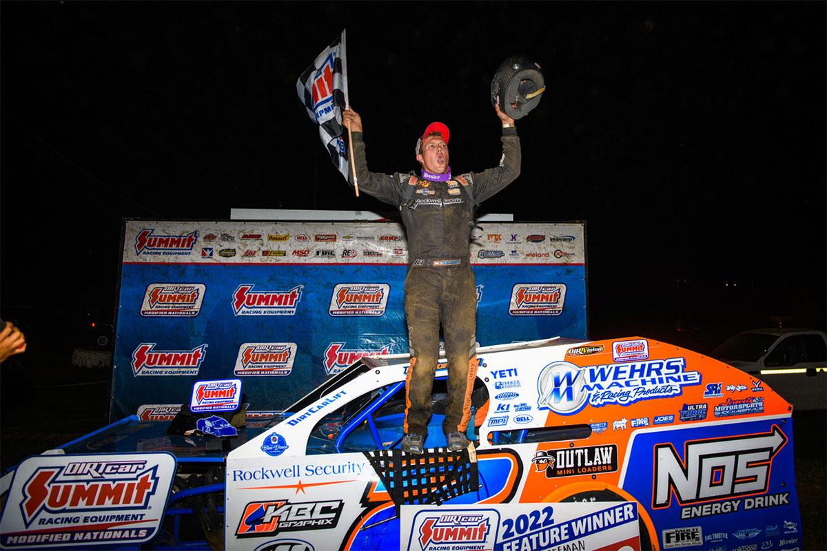 Nick Hoffman continues to roll with Spoon River Speedway Modified