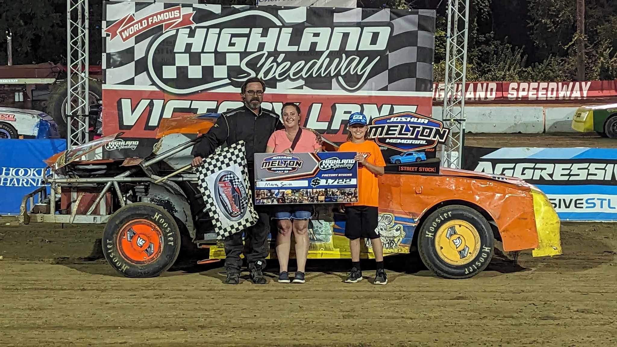 Highland Speedway Results 7/22/23 St. Louis Racing
