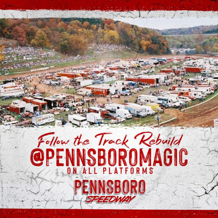 A REBUILT PENNSBORO SPEEDWAY TO RETURN IN 2024 WITH FIVE RACE WEEKENDS