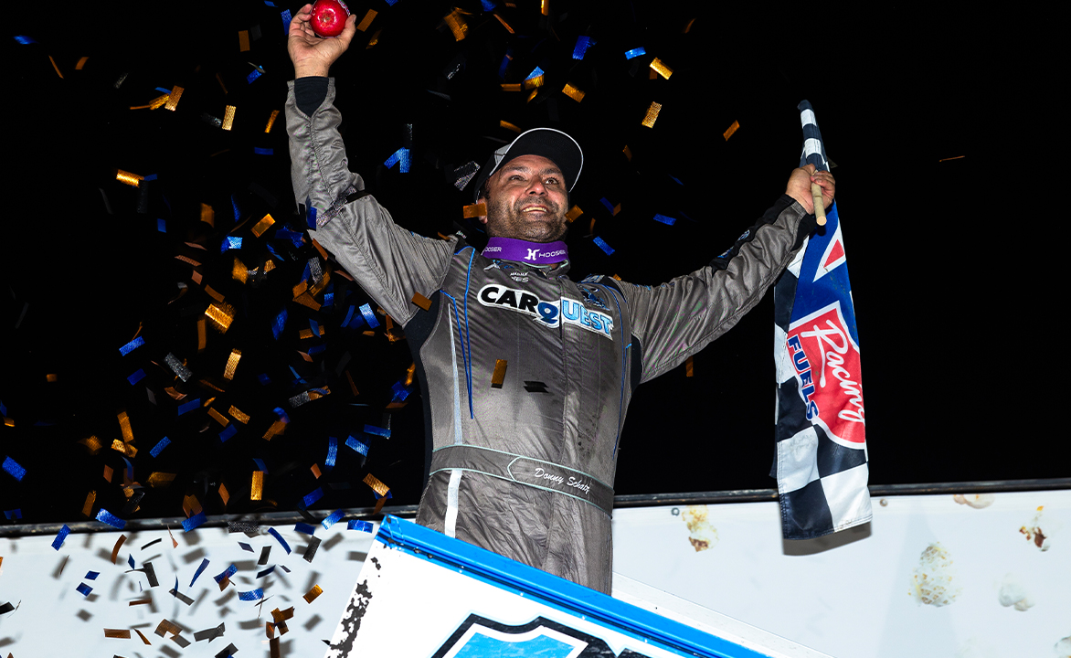 Donny Schatz Outduels Chase Randall for Knoxville Nationals Qualifier ...