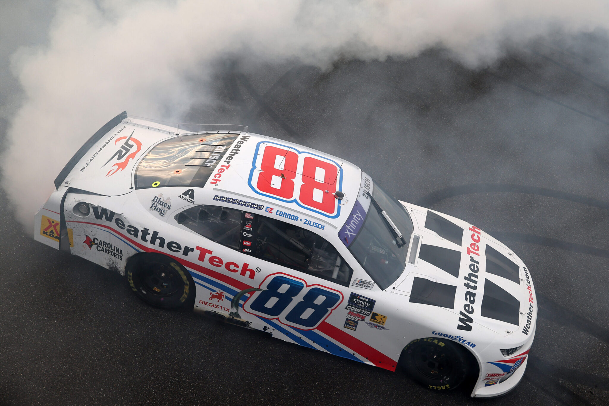 Zilisch Captures Nu Way 200 Sauced by Blues Hog Pole at WWT